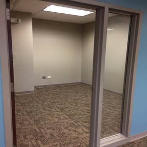 Credit Law Two story office building renovation located in Lee's Summit, Missouri. A portion of the floor was removed to allow the installation of...