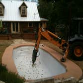Swimming Pool Removal and Demolition San Antonio,Tx. Project 1 Removing your swimming pool is our specialty and we complete the job in a timely manner.