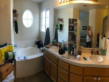 Master bath remodel