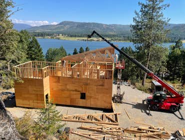 River view - framing
