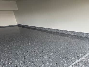 Garage Refinish Garage Walls and Ceiling Paint, Floor ePoxy paint including powerwash.