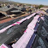 Roof deck prep, underlayment and architectural shingle installation on a residential project