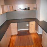 Custom Home Office laminate desktops