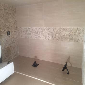 custom tile shower