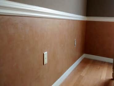 Italian plaster & painted trim