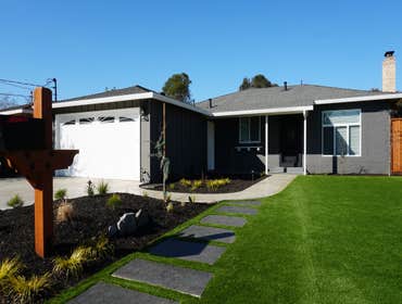 Highlands Exterior Main sewer line replacement, main water line replacement, new 7' redwood fencing, new concrete driveway, walkways, and backyard pati