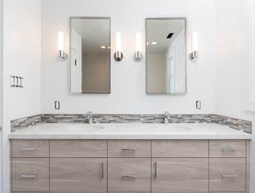 Custom bathroom remodel