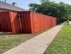 Photos by 4B CONSTRUCTION #1 8' BOARD ON BOARD CEDAR FENCE