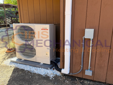 Mitsubishi 5 ton Heat pump +ductwork+ zoning installation Mitsubishi 5-ton heat pump installation, ductwork installation, zoning system installation, d