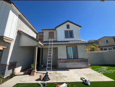 Photos by Tiger's Painting Company #1 Exterior paint on stucco and trim. Paint supplied by Sherwin Williams