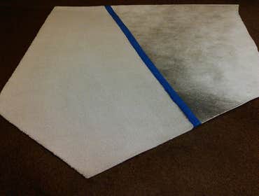 Before and After Plover carpet