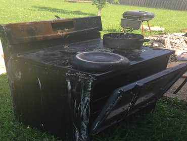Photos by Dixon Services Inc #1 Grease fire