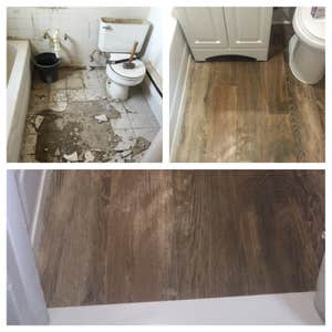 Cinnamon plank porcelain