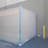 Sams Busch Drive 090311 New chain-link and PVT slats