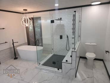 Photos by Schmidt's Filigran Flooring LLC #3 Master Bathroom remodel