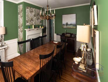 Interior Painting The interior of the house was repaired and painted by Patch and Paint Pros in Conshohocken.