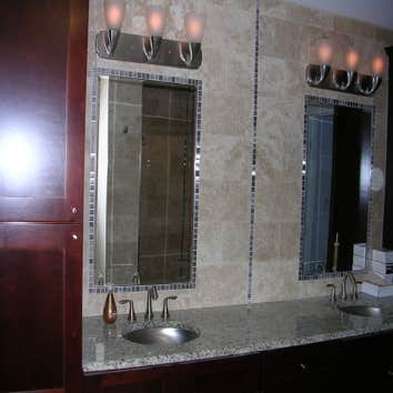 R.W.A. Restoration LLC Bathroom Remodel This beautiful bathroom was constructed with nothing but the best materials. The customer was able to choose th
