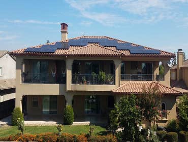 Residential Installation in Stockton, CA 11.1 kW Residentail Rooftop PV Solar Installation in Stockton, CA