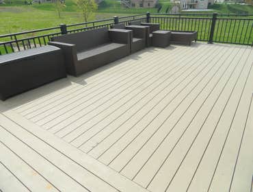 All new deck