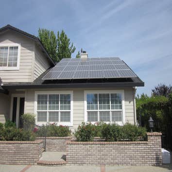 Roof mount array examples