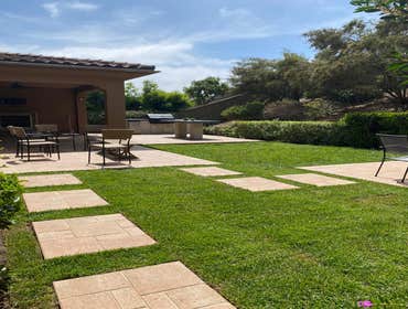 Paving Stones & Firepit