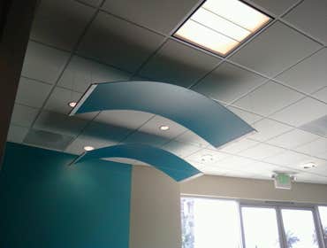 Recent commercial ceiling projects