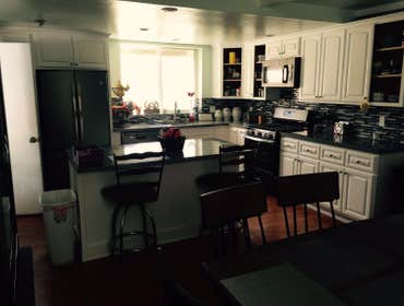 Kitchen and Bath Beautiful Kitchen remodeling. We've added a bonus for the homeowner: free cleaning and organizing.