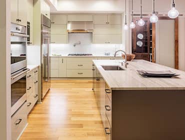 Light Green Kitchen
