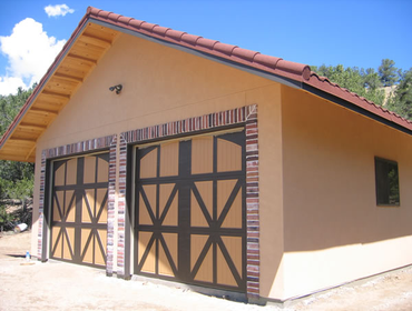 Custom Mediterranean style stick-framed home