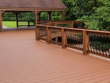 Covered Composite Deck, North Atlanta