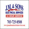 J.M. & Sons Electrical Services logo