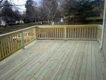 Robinsdale Deck Over Garage