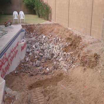 Swimming Pool Fill-in Scottsdale, AZ