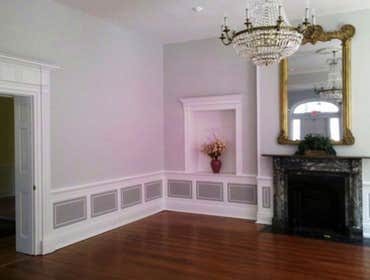 Remodel 2 Complete interior restoration of an Ante-bellum building on Grace Street in Richmond. We repaired all of the plaster walls, added wainscoting