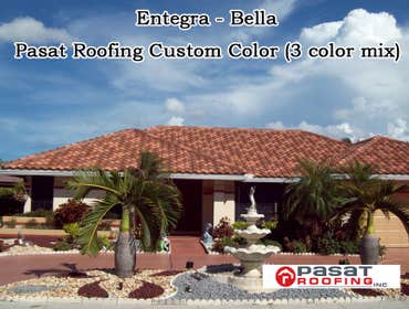 Entegra roof tiles.