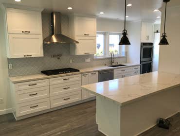 kitchen after