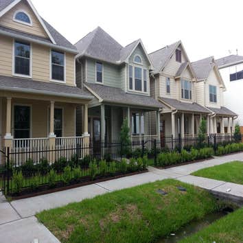 Zero lot line patio homes