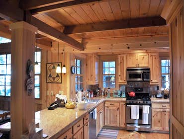 Baths, Deck, and Kitchen