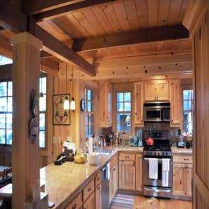 Baths, Deck, and Kitchen