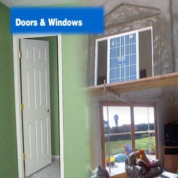 Paradise Builders Doors and Windows Construction New doors and windows can add value just by saving on energy costs. Plus the enhanced security feature