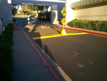 Photos from J & B Striping LLC Various Projects