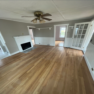 Photos by NETS Construction #2 Kitchen renovation - living room- floors