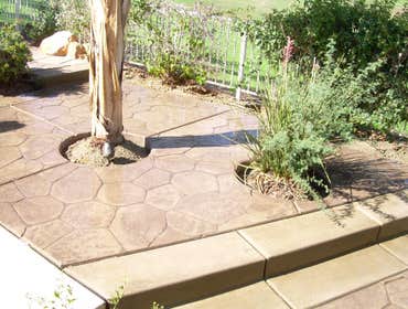 Stamped Concrete w/Borders