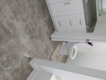 BATH REMODEL/ NEW FLOOR