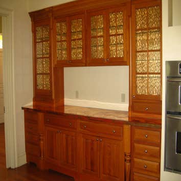 Cabinet Paint Project Before
