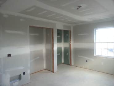 Sheetrocked and taped jobs Here are a few photos of jobs recently completed by Optimum Interiors.