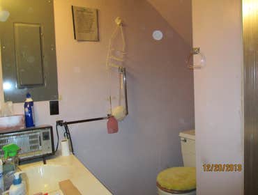 before picture of bathroom