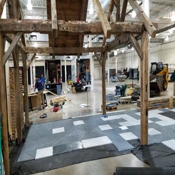 Columbus home and garden show featured kitchen Before and after photo