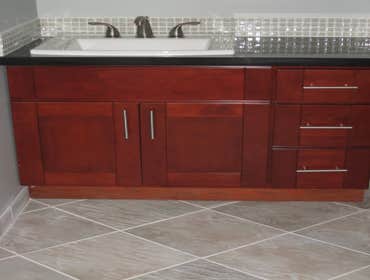 Lund Tile Company Project Kitchen and Bathrooms