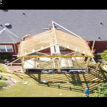 Screen porch and roof addition Removed old deck. Built new roof and composite deck. Installed high end aluminum screen room enclosure